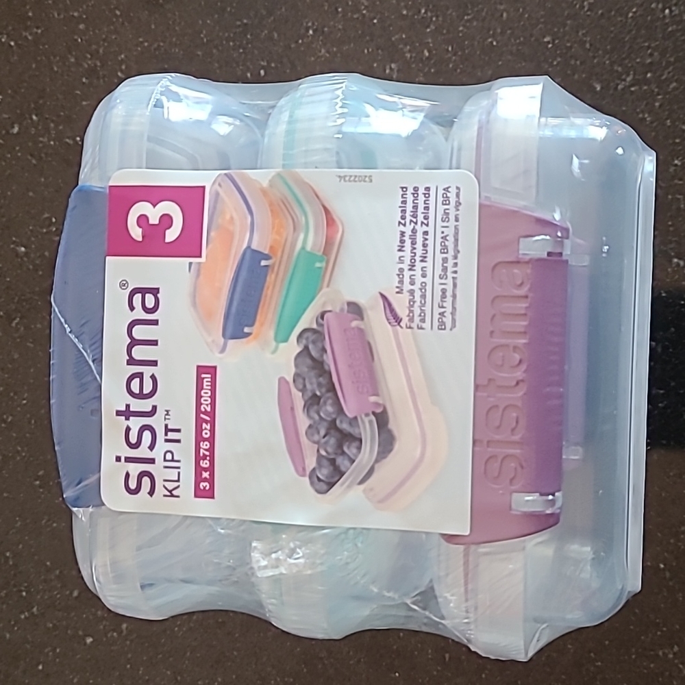Klip It Snack Containers